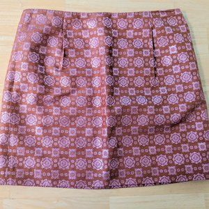 J. Crew Collection Jacquard Metallic Brocade Skirt
